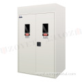 All steel gas cylinder cabinets used in labs